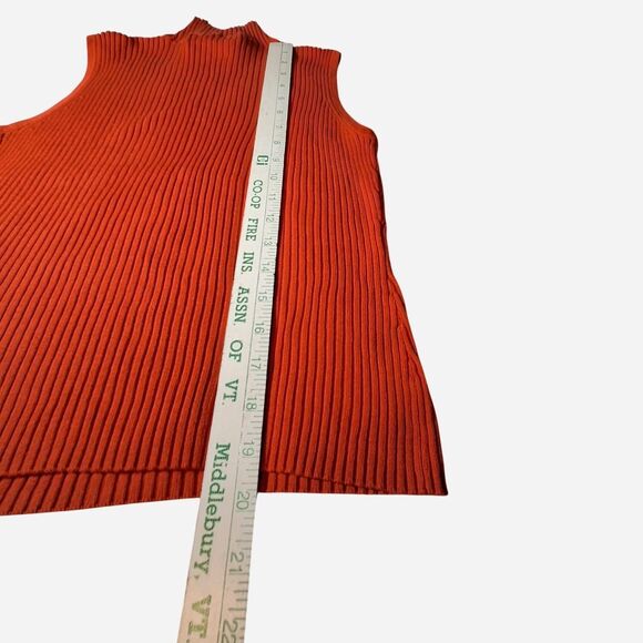 Joseph-a Women's 100% Silk Elegant Red Shell - Picture 5 of 6